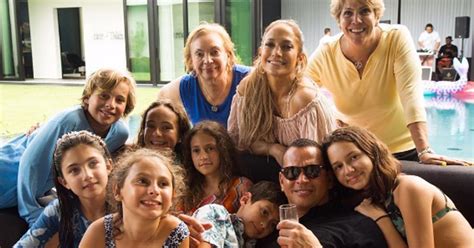 Jennifer Lopez And Alex Rodriguez Celebrate Their Birthdays With Their Kids