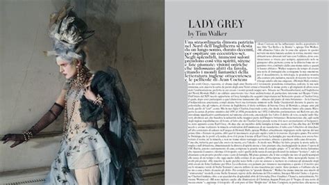 Lady Grey Vogue Italia