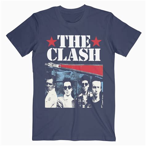 The Clash T Shirt Size Xssmlxl2xl3xl Tshirtsfever Clash T