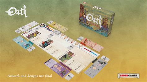 Oath Board Game Release Date Leder Games Oath Chronicles Of Empire