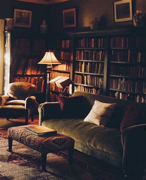Cozy Reading Room Home Library Design Home Interior Design Home