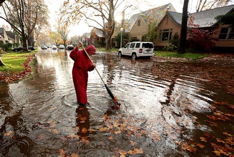 California Slammed With More Heavy Rain Flooding And Spectacular