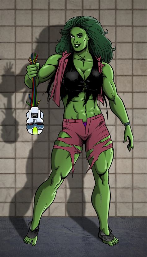 She Hulk By Mikemcelwee On Deviantart