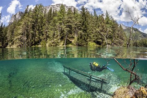 Gorgeous Green Lake In Austria Is A Fleeting Underwater