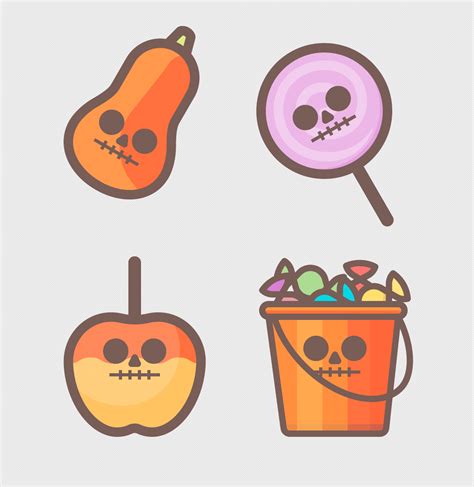 Halloween Icons Pack 30 Cute Assets Bypeople