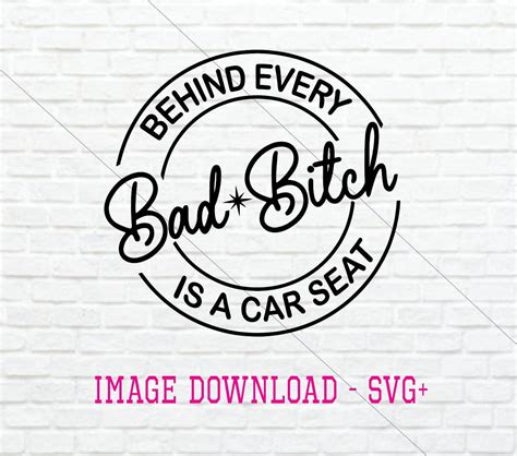 Scrapbooking Clip Art And Image Files Bad Bitch Svg Cricut And Silhouette