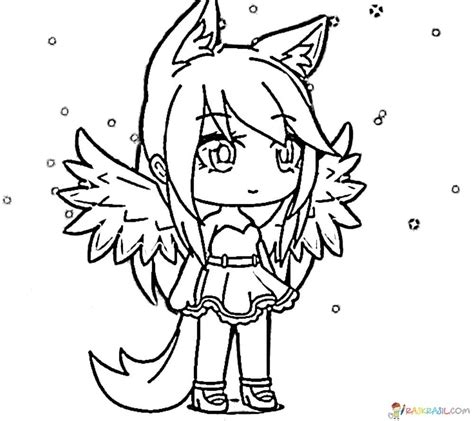 Gacha Life Coloring Pages Unique Collection Print For Free Gacha
