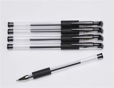 Pen Gear Gel Ink Pens 8 Count Black Color Pack