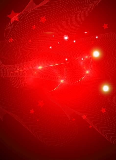 Festive Red Luminous Background Joyous Red Light Background Image