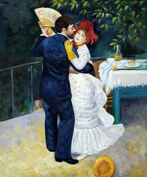 Danza En El Pueblo Pierre Auguste Renoir ️ Es Renoir Auguste