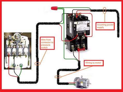 Magnetic Motor Starter Wiring