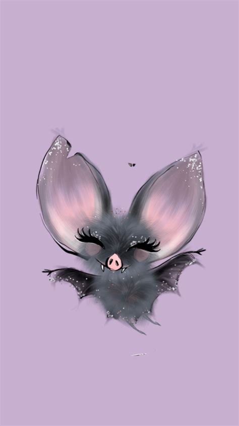 Cute Bat Wallpapers Top Free Cute Bat Backgrounds Wallpaperaccess