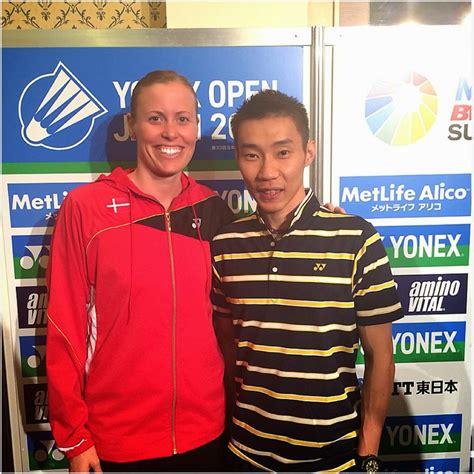 Tahniah lee zii jia ! Lee Chong Wei at Japan Open Superseries Pre-Tournament ...
