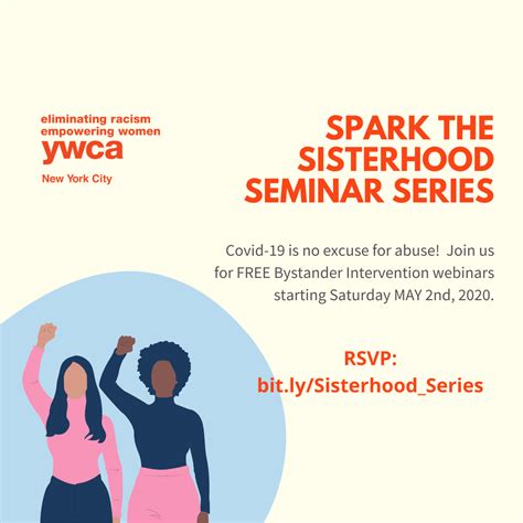 spark the sisterhood seminar series ywca of the city of new york