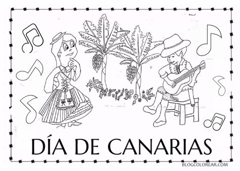 Arriba 89 Dibujos Tipicos Canarios Para Colorear última Vietkidsiq