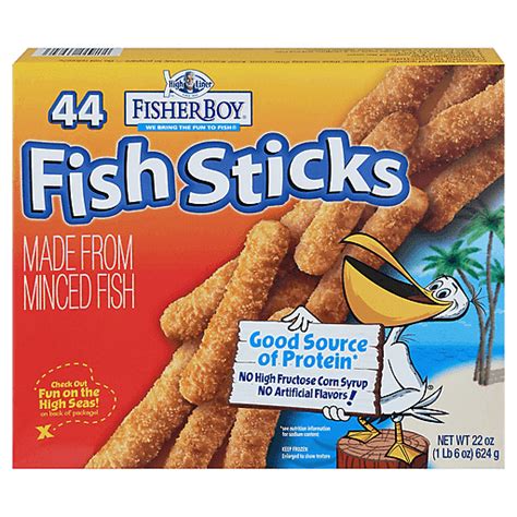 High Liner Fisher Boy Fish Sticks 44 Ct Box Carne Mariscos Y Aves