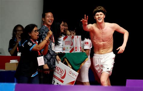 He won the gold medal at the 2018 world championship and is currently ranked no.1 in the world. News | BWF World Tour Finals
