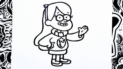 Como Dibujar A Mabel How To Draw Mabel Pines YouTube