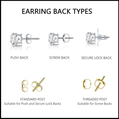Never Lose Your Diamond Earrings What Backing Type To Select Diamondstuds News