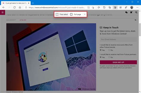 How To Take Full Page Screenshots In Microsoft Edge Dignited