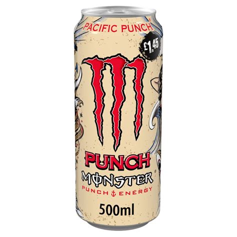 Monster Pacific Punch Energy Drink 500ml Case Of 12 —