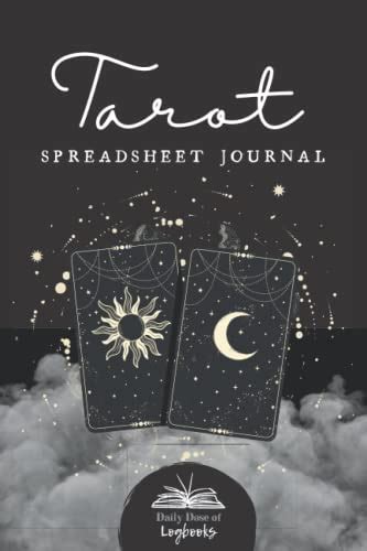 Tarot Spreadsheet Journal Magical Tarot Edition Record Your Daily