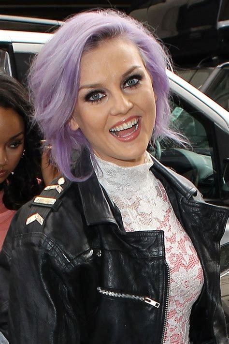 Proving She Loves To Experiment With Bright Hair Dyes Perrie Dyed Her