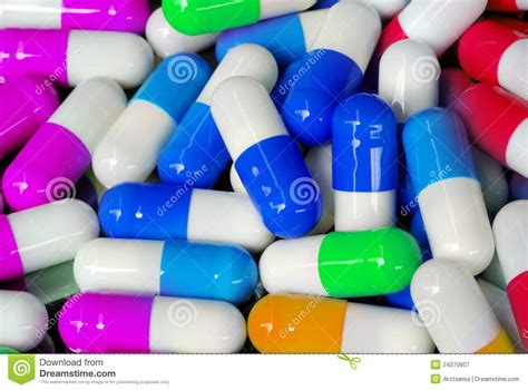 Antibiotic Capsule Royalty Free Stock Photography - Image: 24270607