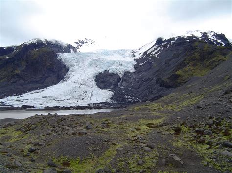 Breathtaking Landscapes Iceland Icelandic Glacier Overview