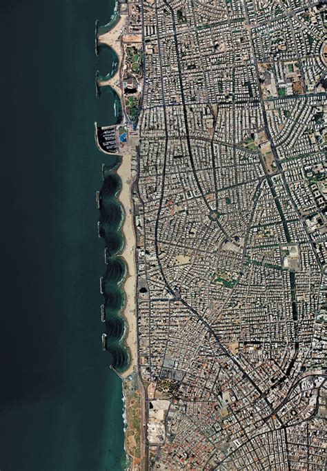 (fyi when there in july, the weather was. Aerial view Tel Aviv | e-architect