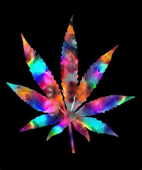 Cannabis Rainbow Design 125 Digital Art By Kaylin Watchorn