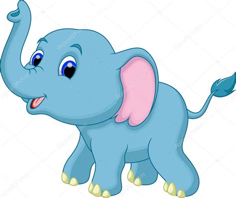 Desenhos Animados De Elefante Ilustração De Stock Por ©irwanjos2 53083611