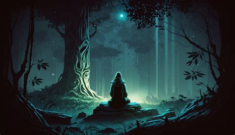 Artstation Jedi Forest Meditation