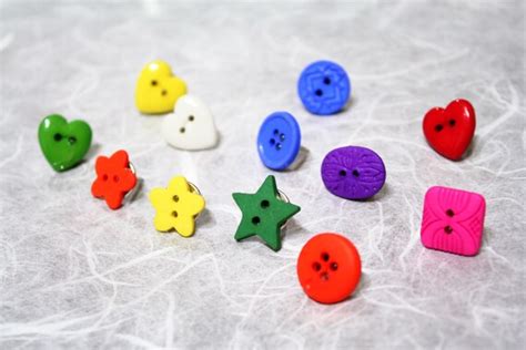 Colorful Fun Shaped Push Pins Set Of 12 By Yhehanji On Etsy