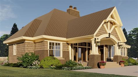 Traditional Craftsman Design With 4 Bedrooms And A Flex Room Plan