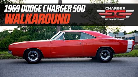 1969 Dodge Charger 500 Review From The Charger Dream Giveaway Rare Car