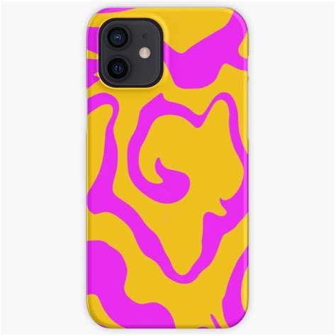 Gold And Hot Pink Liquid Swirl Iphone Case By Rainestore Iphone Cases