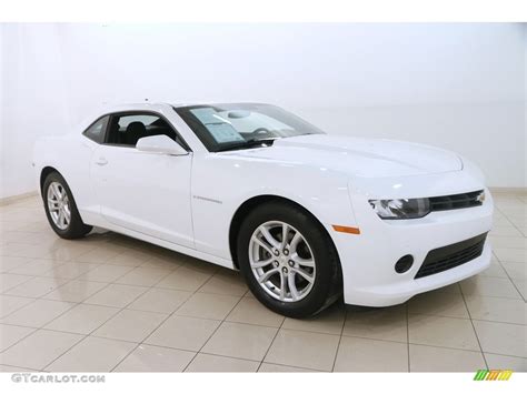 2014 Summit White Chevrolet Camaro Ls Coupe 127591037 Photo 12