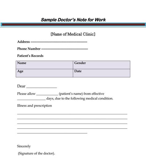 Ms Word Apple Pages Google Docs Free Premium Templates Doctors Note Template Doctors Note Dr