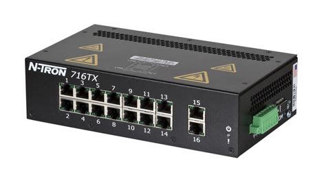 716tx Red Lion Industrial Ethernet Switch Rj45 Anschlüsse 16