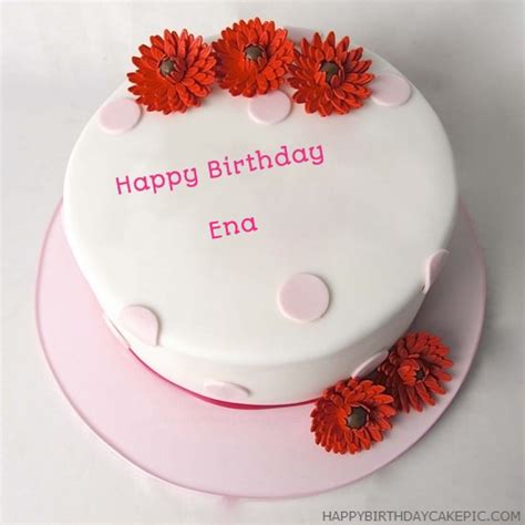 Happy Birthday Cake For Ena