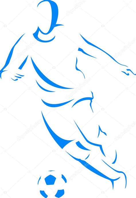 Soccer Player — Stock Vector © Bewitchment 27504035