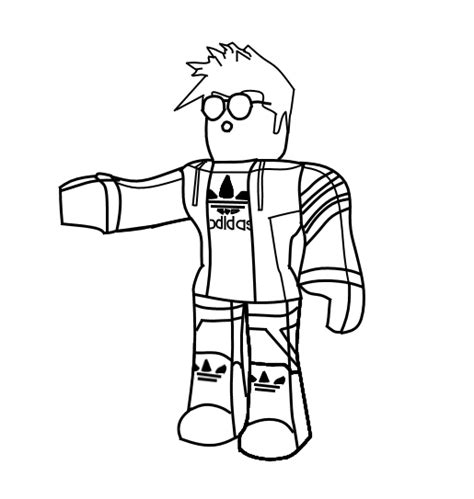 Download Free Printable Roblox Coloring Pages