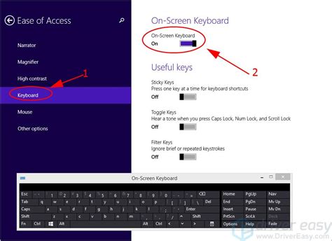 On Screen Keyboard How To Get On Screen Keyboard In Windows 10 8 7