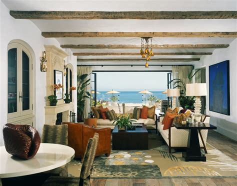 traditional beach house interior