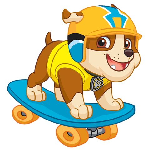 Paw Patrol Rubble Lights And Sounds Clipart Large Size Png Image Pikpng