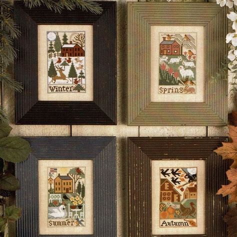 Prairie Schooler Starry Night Cross Stitch Etsy