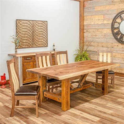 Harvest Reclaimed Barn Wood Dining Table Tm Designs The Refuge Lifestyle