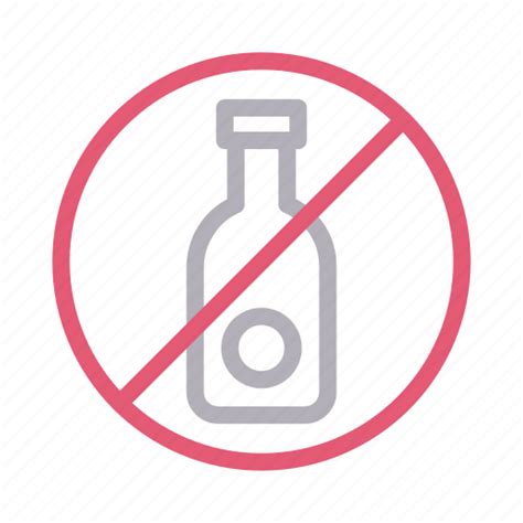 Alcohol, notallowed, restrict, stop, wine icon
