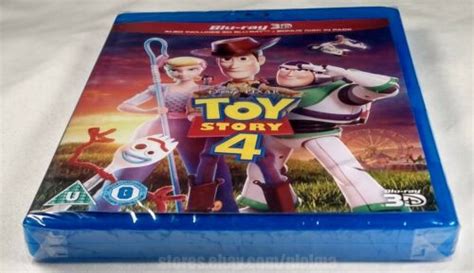 Toy Story 4 New 3d 2d Blu Ray Region Free 2019 Pixar Import Ships Now